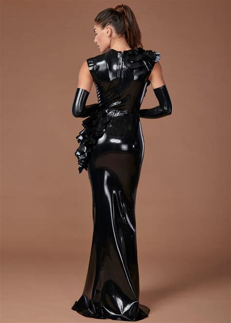 latex gown|Latex Clothing for Women .